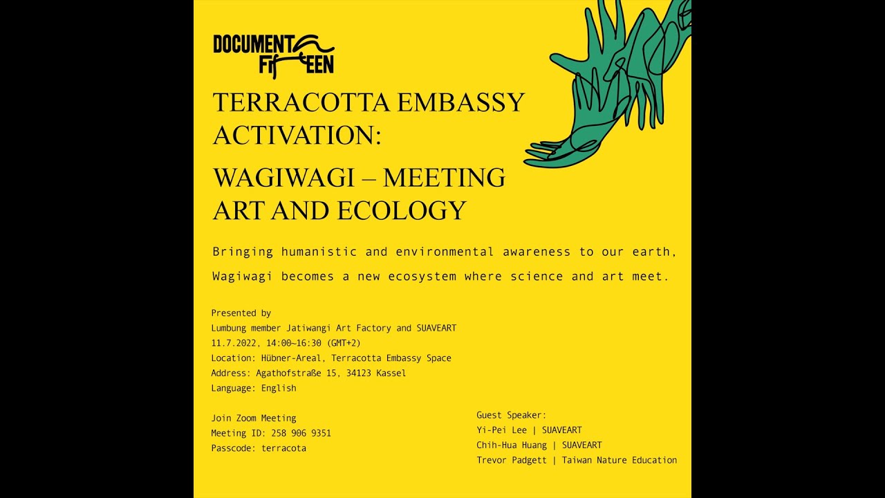 TERRACOTTA EMBASSY ACTIVATION - WAGIWAGI - MEETING ART AND ECOLOGY
