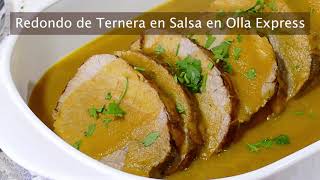 🎁 Redondo de Ternera en Salsa Oscura en Olla Express. Receta de mi Madre 💓