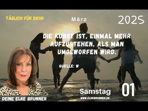 Die Kunst ist, einmal mehr aufzustehen, als man umgeworfen wird