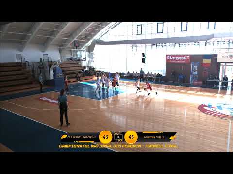 Turneul Final U15F: CSS Sfantu Gheorghe -  Muresul Sirius Targu Mures