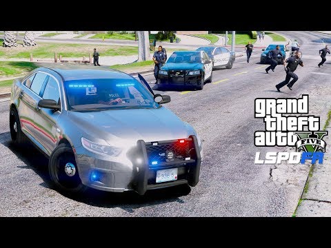 GTA 5 LSPDFR Police Mod - Detective Executing An Arrest Warrant For A Murder Suspect - LS Noir #3