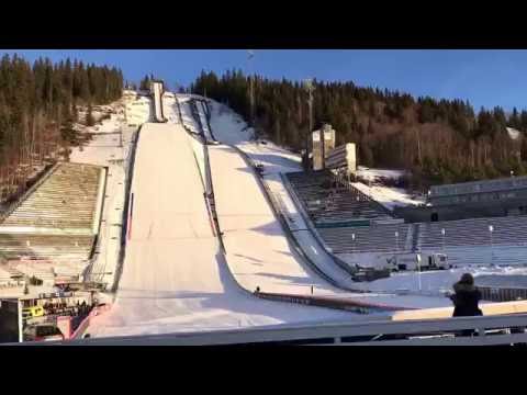 Malownicze Lillehammer przed treningiem [09.12.2016]