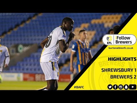 CARABAO CUP HIGHLIGHTS | Shrewsbury Town 1-2 Burton Albion