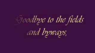 Who Are You Now w/ lyrics