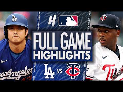 洛杉磯道奇 vs 明尼蘇達雙城 - 2026/6/23 MLB賽季完整比賽精彩回顧 🔥 (Los Angeles Dodgers vs Minnesota Twins - FULL GAME HIGHLIGHTS 🔥 June 23, 2026 MLB Season)