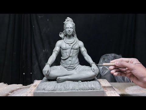 lord shiva murti making ll how to make shiv Mahadev statue ll Anant chougule