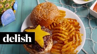 Spongebob-Inspired Krabby Patties