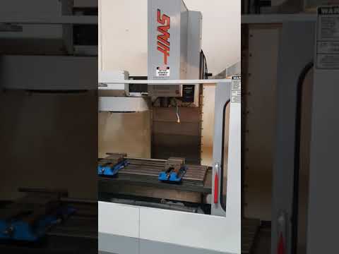 Haas VF3 Startup and Spindle Warmup