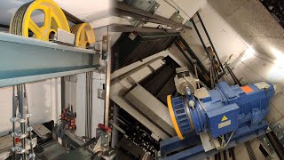 Original 90s Bottom Drive GEBAUER Lift near Zürich, Switzerland