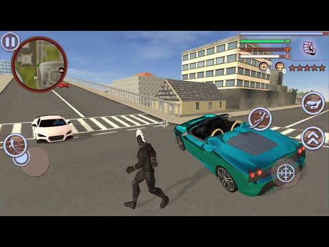 Panther Vice Town Rope Hero Vice Town | Android/iOS | Gameplay | HD