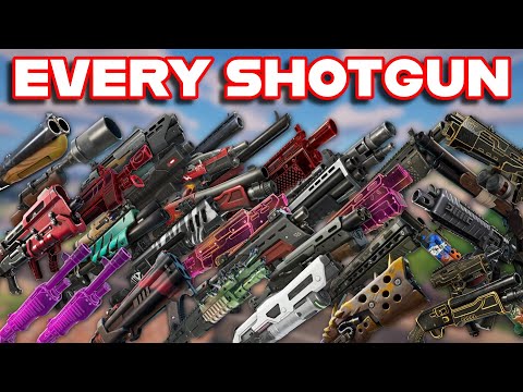 Ranking EVERY SHOTGUN In FORTNITE HISTORY From WORST To BEST