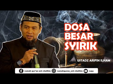SYIRIK ADALAH DOSA YANG PALING BESAR | CERAMAH USTAD ZULKIFLI MUHAMMAD ALI