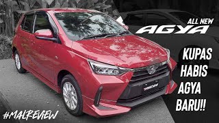 KUPAS TOTAL AGYA BARU! G PALING OKE | AGYA G 2023 REVIEW |  Review Singkat #MALREVIEW #ToyotaAgya