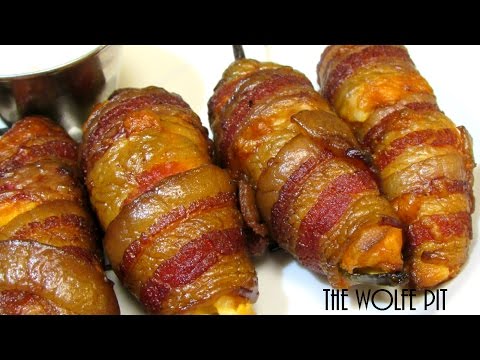 Bacon Mac & Cheese Jalapeño Poppers Recipe - How to Make Jalapeño Poppers - The Wolfe Pit