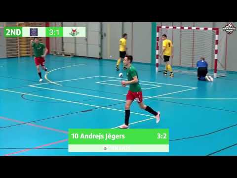 Ķekavas čempionāts telpu futbolā: FK Ulbroka/Eurologi-giftprint.lv vs. TFK LATS (23.01.2022)