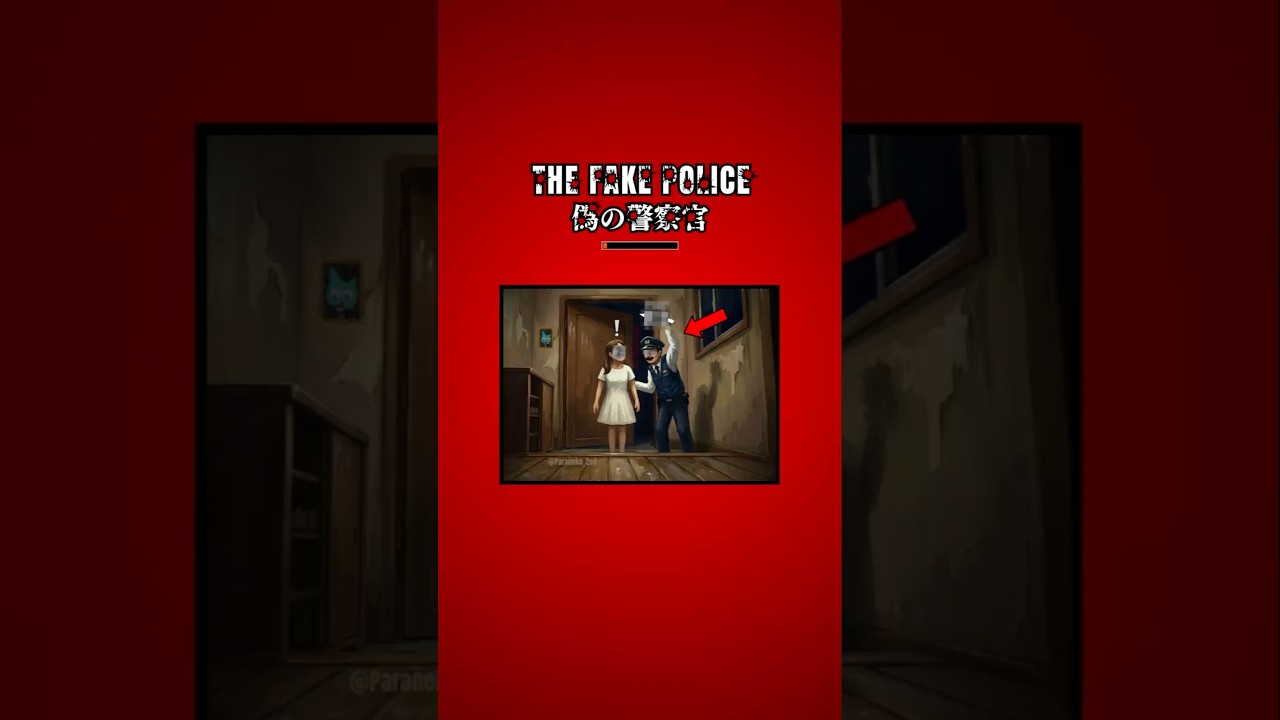 【Horror】The fake police/偽の警察官 #urbanlegends #animation #horror #mystery