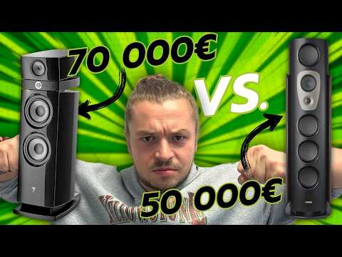 100.000€ Lautsprecher Battle! Canton Reference GS VS. Focal Utopia!
