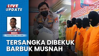 9 Tersangka Penyelundup dan Pengedar Narkoba Dibekuk, Polisi Amankan 7 Kilogram Sabu-sabu