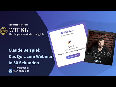 Claude 4 Sonnet Beispiel: So schnell erstellt KI ein komplettes Quiz