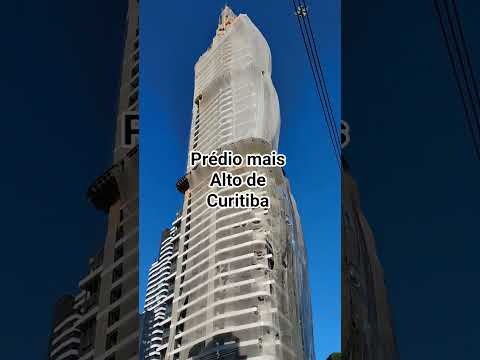 prédio mais alto Curitiba Paraná capital cidade parquei OAS GT building #gtbuilding #tha #oasbarigui