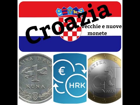Croazia - vecchie e nuove monete