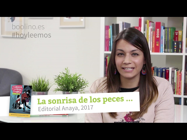 Vídeo relacionado con La sonrisa de los peces de piedra (LITERATURA JUVENIL - Premio Anaya (Juvenil))