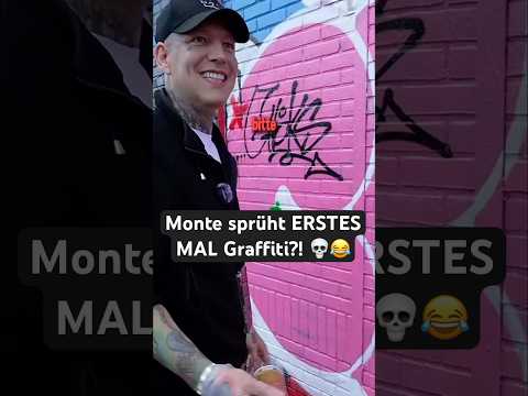 Monte sprüht das ERSTE MAL Graffiti?!