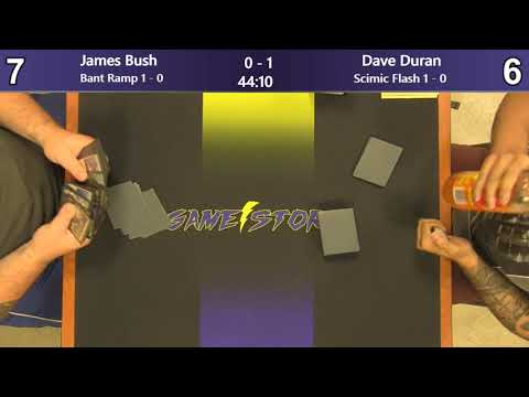 James Bush (Bant Ramp) vs Dave Duran (Simic Flash) - Friday Night Standard 8/2/19