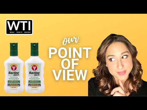 Bactine Max Pain Relief Cleansing Spray - WTI product video review