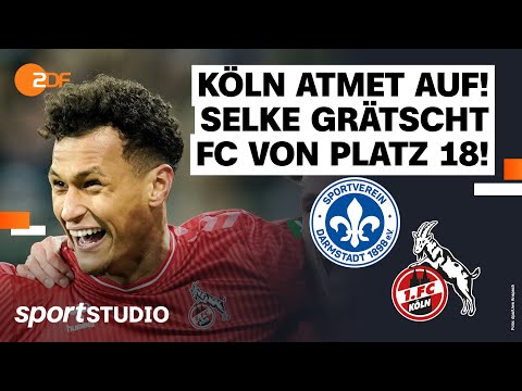 SV Darmstadt 98 – 1. FC Köln | Bundesliga, 13. Spieltag Saison 2023/24 | sportstudio