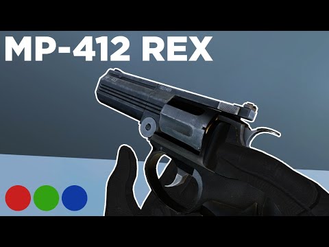 MP-412 REX Revolver Animations