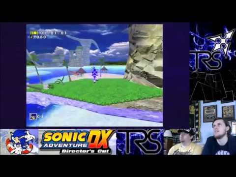 TRS Gamecast - Sonic Adventure DX - Pt 42 - Sonic Speedrun Style - Sora's Early Attempts