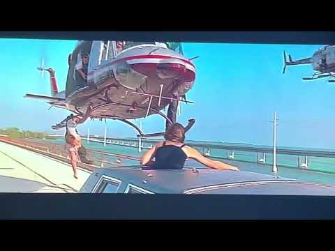 The Bridge Is Out! True Lies (1994) Harry Rescues Helen