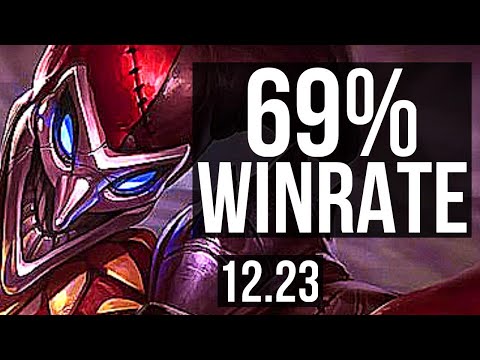 SHACO vs KHA (JNG) | 18/2/16, 69% winrate, Legendary | EUW Master | 12.23