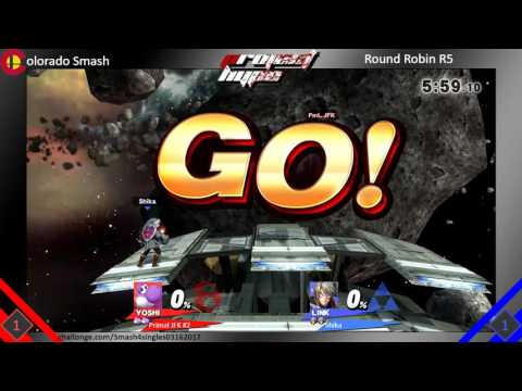 Primal JFK (Yoshi, Ryu, Captain Falcon) vs Shika (Link, Roy) - RR5