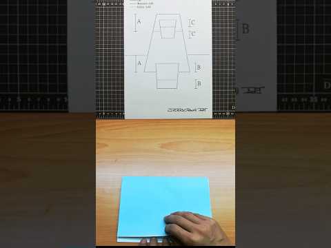 Kirigami Tutorial｜Paper Art｜Origami Art｜Kirigami Art｜Pop Up Card 48 #Shorts