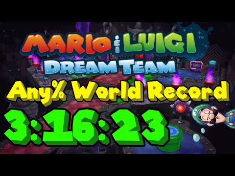 [Former WR] Mario & Luigi: Dream Team Speedrun in 3:16:23