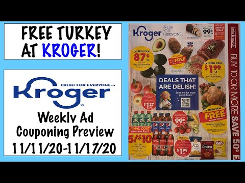 FREE TURKEY AT KROGER/KROGER WEEKLY AD PREVIEW~...