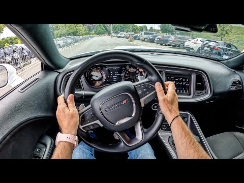 Dodge Challenger III [3.6 V6 309HP] | POV Test Drive #1258 Joe Black