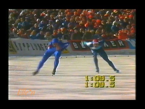 World Championships Allround Innsbruck 1990 - 1500 m Kalistratov - Wei + results