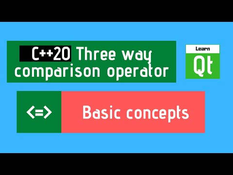 C++ 20 Spaceship (Three way comparison) Operator Demystified - Ep02 : Basic Concepts