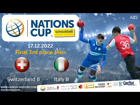 A22 EN TGI 2022 / Nations Cup Final 3rd place Men : SUI-B - ITA-B