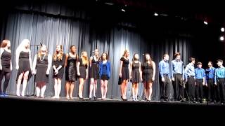 &quot;Fly Me to the Moon&quot; - Jazz Choir - Spring Concert 2013