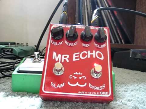 SIB Mr. Echo Analog Delay Pedal Demo