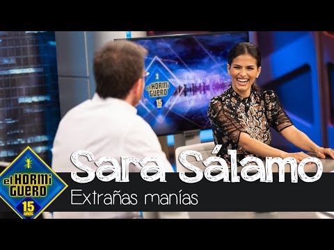 Sara Sálamo revela sus extrañas manías a Pablo Motos: "Me estoy curando" - El Hormiguero
