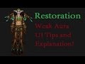 Restoration Druid Weak Aura / Information! 
