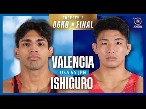 Zahid VALENCIA (USA) vs. Hayato ISHIGURO (JPN) | WORLD CHAMPIONSHIPS 2025 | Gold Medal | FS 86Kg