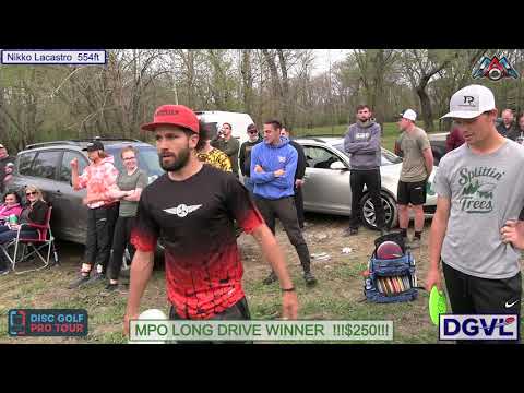 Nikko Locastro - 2021 Mid America Open Long Drive Competition Winning Throw