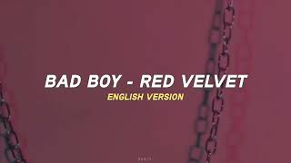 Download lagu Red Velvet - Bad Boy English Version lyrics video♪♪ mp3