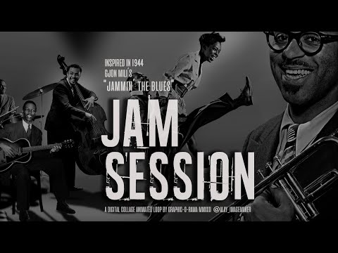 Thumbnail for Jazz Masters I ♬ "Jam Session" ▻ 4K Loop by Duke Ellington, Jam session, Miles Davis, Mae
